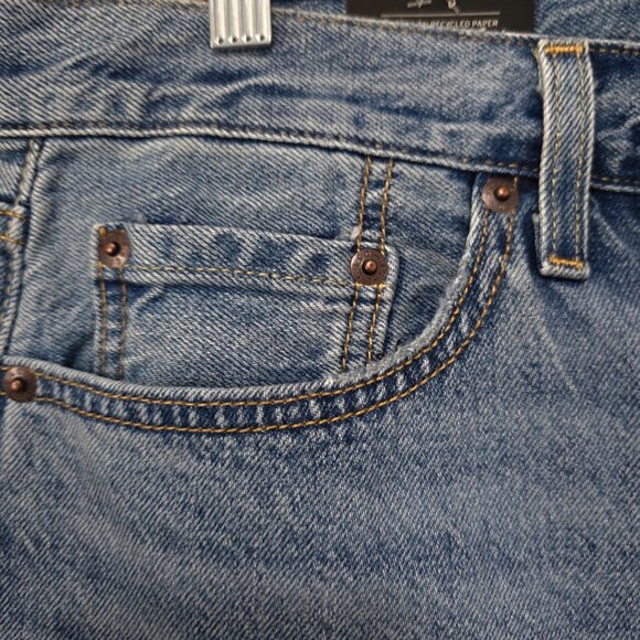 Classic Blue Denim Skirt - Picture 4 of 8